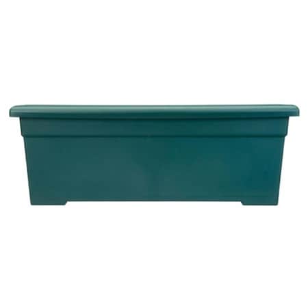 Gan Eden Akro 28 in. Romana Deck Planter Chocolate GA2527647
